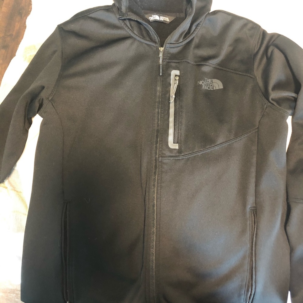North face zip up jacket